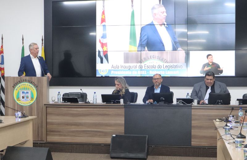 Inauguração da Escola do Legislativo em Hortolândia