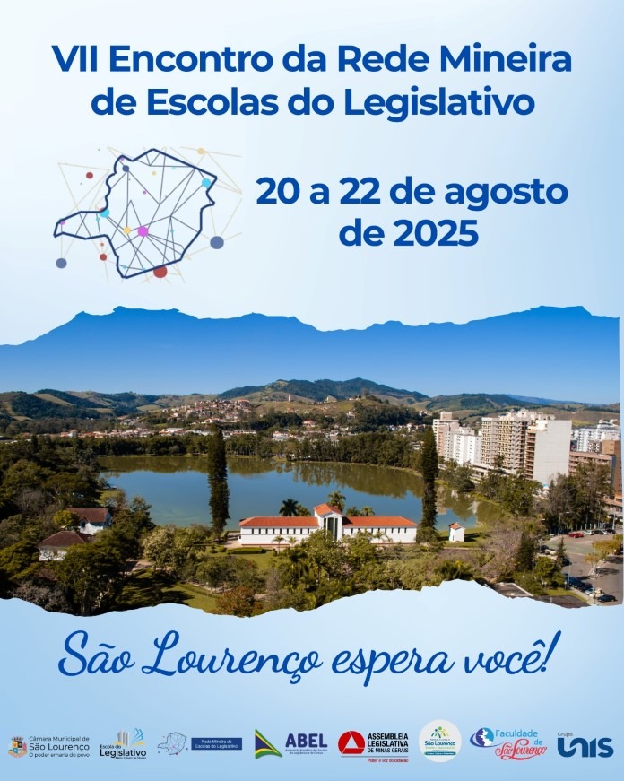 Inscreva-se: VII Encontro da Rede Mineira de Escolas do Legislativo