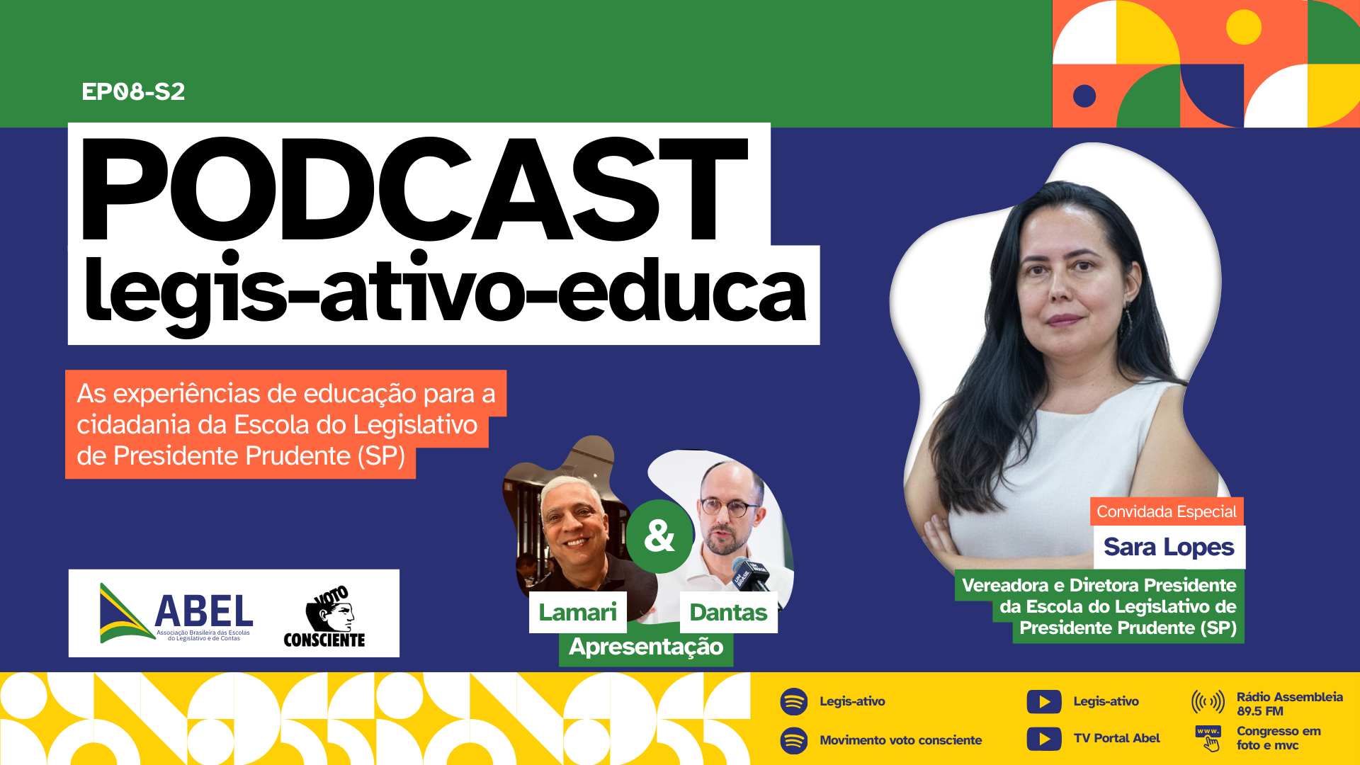 Educação para a cidadania em Presidente Prudente é destaque no novo episódio do Legis-Ativo-Educa