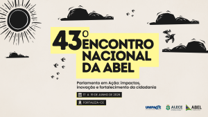 43º Encontro Nacional da ABEL reunirá Escolas do Legislativo de todo o país em Fortaleza