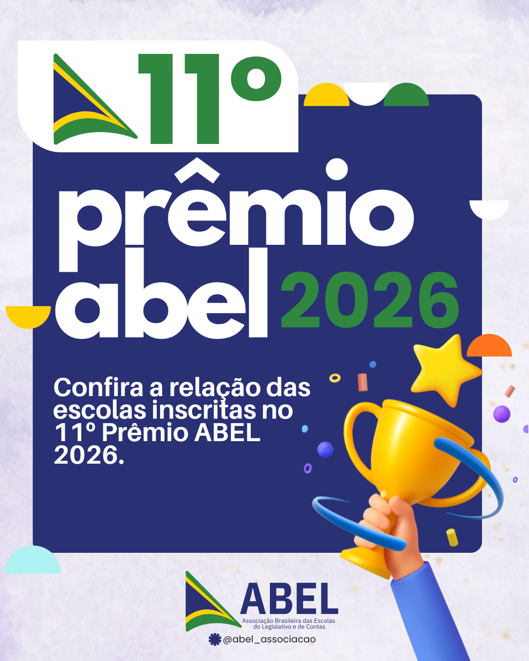 Conheça as escolas inscritas no 11º Prêmio ABEL 2026