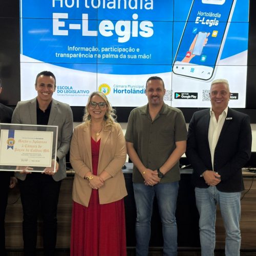 Lançamento do aplicativo Hortolândia E-Legis para ampliar transparência e participação cidadã